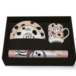 Set Tablemat / Plate / Mug 101 Pink