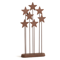 Metal Star Backdrop 34 cm