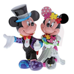 Mickey & Minnie Mouse Wedding Figurine Britto 19 cm