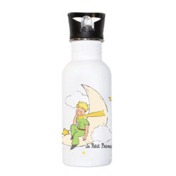 Μπουκάλι Ανοξείδωτο με καλαμάκι "Lune" Petit Prince 500 ml