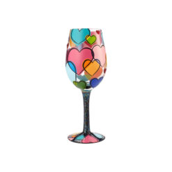 Love Is All Around Us Wine Glass 22.5cm