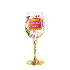 Birthday Girl Wine Glass 22.5cm