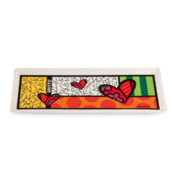 Tray Britto Heart 26x11 cm