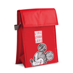 Cooler Bag Mickey Live Laugh Love Red 18x26 cm