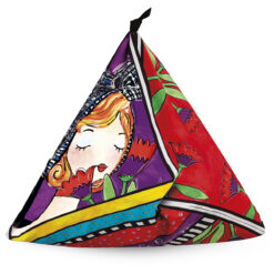 Bag Le Pupazze Red Color 50x51 cm