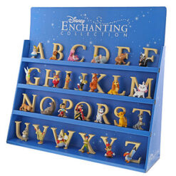 Enchanting Disney Alphabet display 55 cm