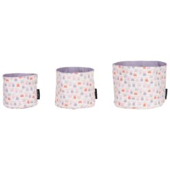 ΣΕΤ 3 ΚΑΛΑΘΙΑ ΠΑΝΙΝΑ ΠΟΛΥΧΡΩΜΑ   POIRES  14x12cm -17x14cm -22x16cm