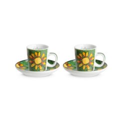 Coffee Set Bellamore Green 2 pcs 100 ml
