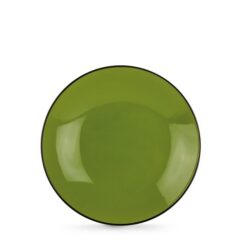 Set 6 Soup Plates Cocorico' Green D.22 cm