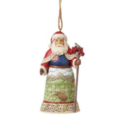 Santa Around the World New Zealand Hanging Ornament 10,5 cm