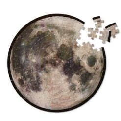 Alternative view of 100-pc NASA Tin Puzzle Moon