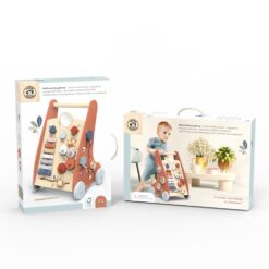 Alternative view of Ξύλινη Περπατούρα με 9 δραστηριότητες 46,5x31,5x49,5 cm