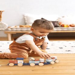 Alternative view of Ξύλινο Τραίνο στοίβαξης 39,5x7x10 cm