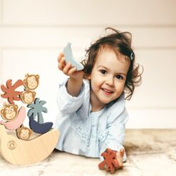 Alternative view of Ξύλινο Παιχνίδι ισορροπίας με 10 τεμ 18x10x2,5 cm