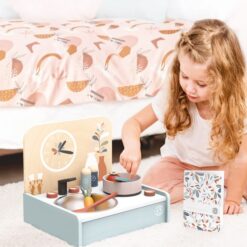 Alternative view of Ξύλινη Κουζίνα επιτραπέζια με 8 αξεσουάρ 30,5x25,5x24,5 cm