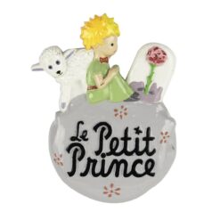 Μαγνήτης Ρητίνης "Sur Terre Mouton Et Rose" Petit Prince 8 cm