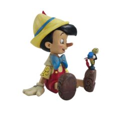 Alternative view of Pinocchio & Jiminy Sitting Figurine 15 cm