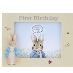 Peter Rabbit™ 1st Birthday Photo Frame 10.0cm