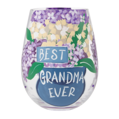 Best Grandma Ever Glass 12,5 cm