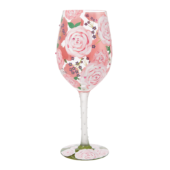 Pretty as a Peony Wine Glass 22,5 cm