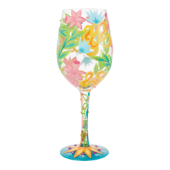 Fashion Florals Wine Glass 22,5 cm