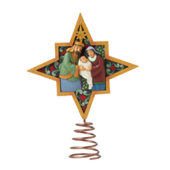 Holiday Manor Nativity Tree Topper 23 cm