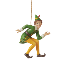 Crouching Buddy Hanging Ornament 12 cm
