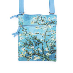 Τσαντάκι Διαβατηρίου Χιαστί "Les Amandiers" Van Gogh 22x19 cm
