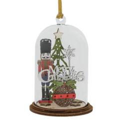 Christmas Nutcracker Hanging Ornament 8,5 cm