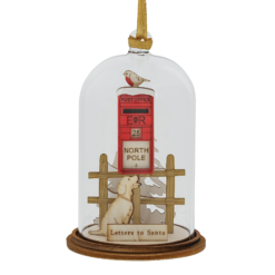 Letter to Santa Hanging Ornament 8,5 cm