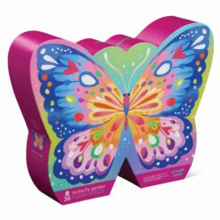 36-Pc Puzzle/Butterfly Garden (Foil Stamped)