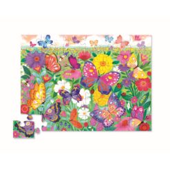 Alternative view of 36-Pc Puzzle/Butterfly Garden (Foil Stamped)