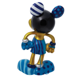 Alternative view of Gold & Blue Mickey Figurine Britto 30,5 cm