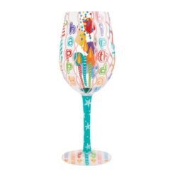 Happy Birthday Blast Wine Glass 22,4 cm