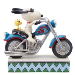 Cool Riders (Snoopy Riding Motorcycle Figurine) 15 cm
