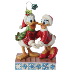 Merry Mistletoe (Holiday Donald & Daisy Duck Figurine) 15,5 cm