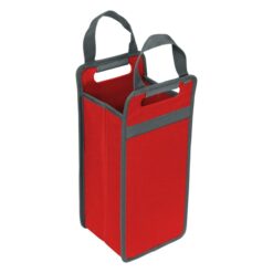 Meori 2 Wine Bottles Red 17x38,1x15 cm