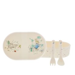 Peter Rabbit™ Snack Box & Cutlery Set 7 cm