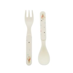 Flopsy™ Fork & Spoon Set 14 cm