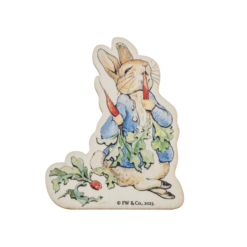 Peter Rabbit™ with Radishes Magnet 7x7,5 cm