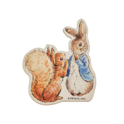 Peter Rabbit™ & Squirrel Nutkin™ Magnet 7x7,5 cm