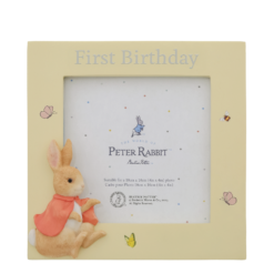 Flopsy™ First Birthday Photo Frame 15 cm