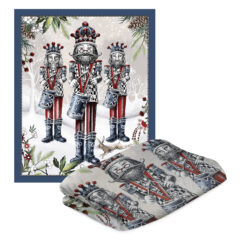 Plaid Christmas The Nutcracker 130x160 cm