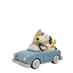 Sunny Drives & Surfing Waves (Snoopy Surfboard Car Figurine) 12 cm