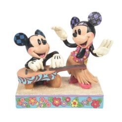 Hawaiian Holiday (Mickey & Minnie Hawaii Figurine) 15 cm