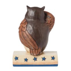 Alternative view of Proudly Perched (American Owl Figurine) 13 cm