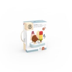 Alternative view of Ξύλινο Σταντ παγωτών 10,5x10,5x11 cm