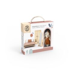 Alternative view of Ξύλινο Υπνοδωμάτιο σετ κουκλόσπιτου 12 cm