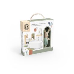 Alternative view of Ξύλινο Λουτρό σετ κουκλόσπιτου 9 cm