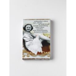 Rock 'N' Roll Magnetic Closure Note Pads